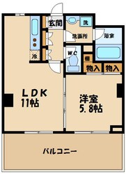 ベェルヴェル稲城の物件間取画像